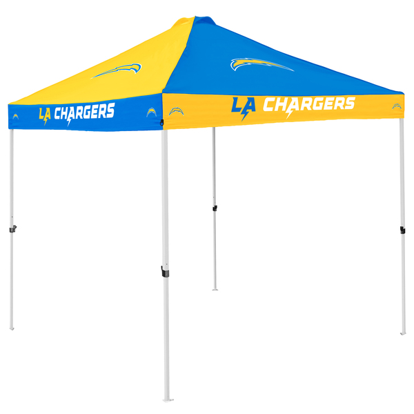 Logo Brands LA Chargers Checkerboard Canopy 626-42C-1